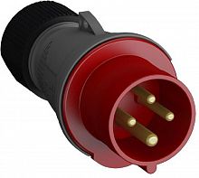 Вилка кабельная переносная ABB Easy&Safe 316EP6 16А 3P+PE 400В IP44 красный картинка 